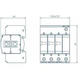 OBO Bettermann V25-B+C 3+NPE