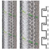 Flexa SPR-EDU-AS, Stahl verzinkt AD 10, 7 x 10 mm