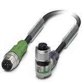 Phoenix Contact SAC-5P-M12MS/1,5-PUR/M12FR-3L