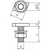 OBO Bettermann 5020 M8x18 FT