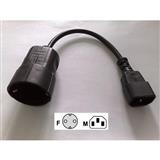 Eaton Electric TK-Adapter (10A IEC->SCHUKO); Hinweis: Stromquelle