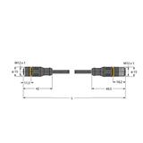 Turck RKC5T-1-RSC5T/TEL