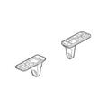 Keyence OP-84386 End unit for air booster