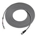 Keyence OP-88841 Power cable, M12 L-coded 5-pin to Flying lead, 5m, for PoE switch or lighting controller