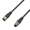 Keyence OP-88924 Dedicated power supply cable M12, 8-pin female to 8 pin male, extention 5 m