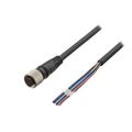 Keyence FD-HCB2 M12 power supply cable 6-core cable PVC 2 m