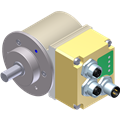 TR Electronic CEV58M-00370 CEV-58M 8192/4096 Profinet Z36/65 10FL/19 2xM12+1xM12