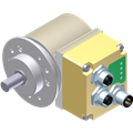 TR Electronic CEV58M-00559 CEV-58M 8192/4096 Profinet EPN Z36/D65 10FL19 3xM12r