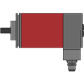 TR Electronic CEV65M-10458 CEV65M 8192/4096 Ethernet IP Z36 10FL/19 2xM12 EXT TEMP