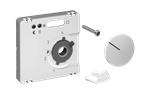 Alre JZ-009.101 Cover set for underfloor temperature controller FETR 101716, 55×55, pure white (RAL9010), matt