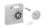 Alre JZ-007.101 Cover set for room thermostat for cooling ceilings KTRRU-052245, 55×55, pure white (RAL9010), matt