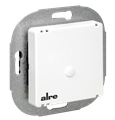 Alre FUFP 100-0000 Room temperature sensor, PT100, flush-mounted, cover 50x50mm, pure white gloss