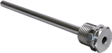 Alre THMs/150 Immersion sleeve, 150mm, nickel-plated brass with insertion, inner x outer diameter 65x8mm